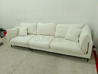 Excellent perfect condition indigo living brand feather 🪶 filled sofa