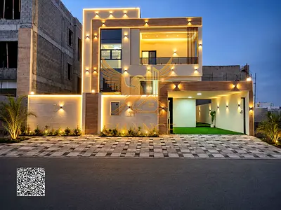 Villa for sale in Ajman | Al Zahiyah area | 4 bedrooms,Freehold ownership for all nationalities | Price includes registration fees and is negotiable.