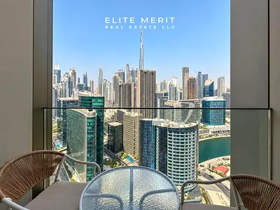 Burj Khalifa & Canal View | Upgraded Interior | Furnished