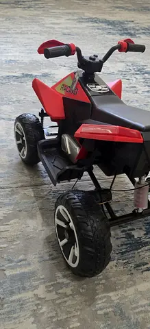 New . Not used .Red Electric Kids Quad Bike / Ride-On ATV - perfect Condition