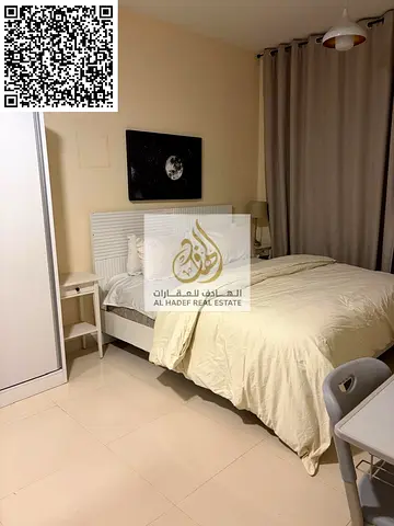 ⭕️ Available starting tomorrow 📌 Al Hamidiya 2 🚪 One bedroom and living room 🌅 Distinctive view 🛋️ Clean furnishings ❄️ Central A/C 🚽 1 bathroom
