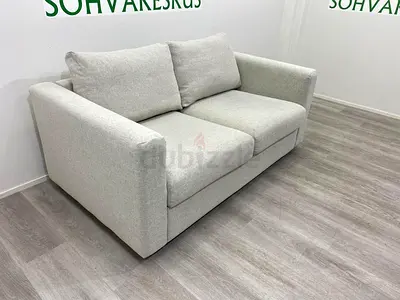2-seater fabric sofa design vimle