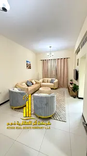Luxury, brand-new apartment. One bedroom and living room with an open balcony. in Al Nuaimiya, Ajman