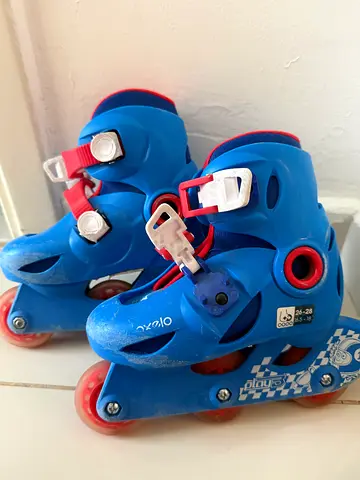 Inline kids roller skates