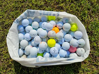 🏌️‍♂️ Bundle of Golf Balls – 105 Balls, Assorted Premium Brands