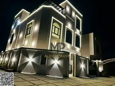 Luxury corner villa for sale in Al Amerah, Ajman | 7 Master Bedrooms | Freehold ownership for all nationalities | Price includes registration and titl