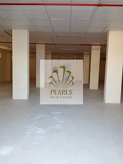 Storage warehouse in Al Jurf Industrial Area 3, Ajman, behind China Mall. Total area of 2,300 sq. ft
