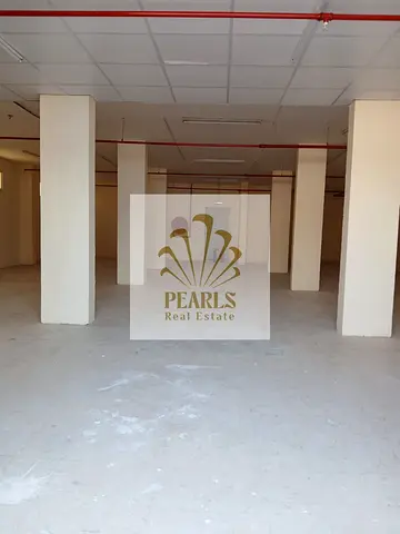 Storage warehouse in Al Jurf Industrial Area 3, Ajman, behind China Mall. Total area of 2,300 sq. ft., with one bathroom.