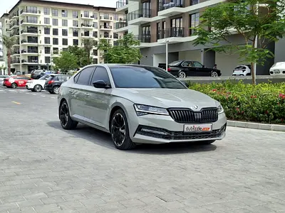AED 1596/month | 2024 Skoda Superb Sport Line | GCC Specs | Ref#538066