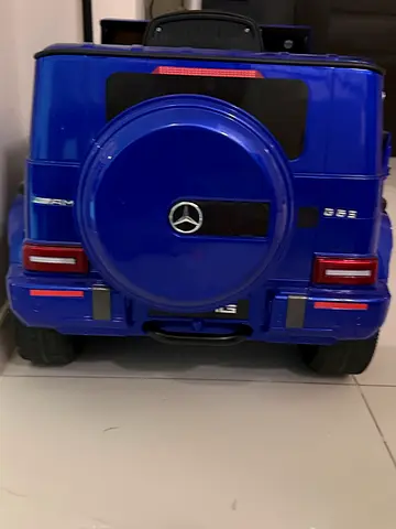 Brand New Mercedes G63 AMG Kids Ride-On Car, Blue, With Remote Control