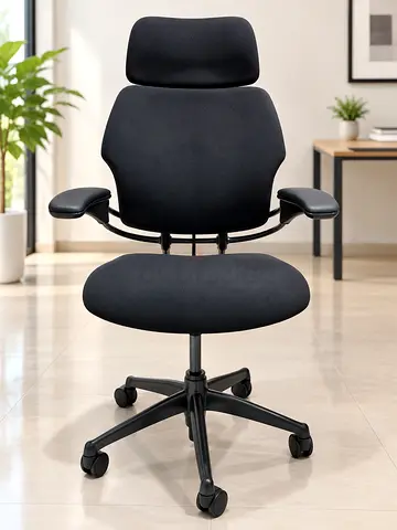 Humanscale with headrest chair for selling.