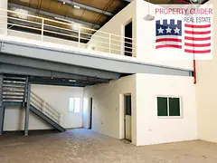 WAREHOUSE WITH MEZANINE BUILT WITH OFFCIES AND TOILET