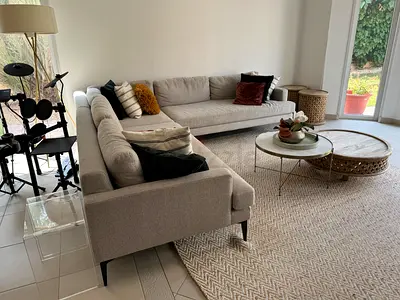 Stylish Comfort West Elm Ãndes Corner Sofa