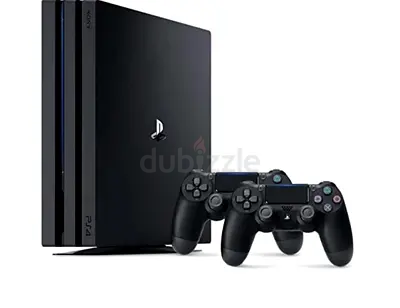 Sony Playstation 4 Pro - 1TB- PS4 -with 2 Controller
