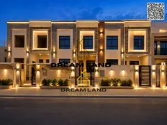 Villa for sale in Ajman, Al Zahia area, consisting of 4 master bedrooms, a majlis (formal sitting ro
