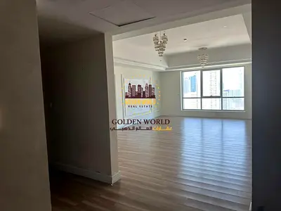 2-Bedroom Apartment in Al Majaz 3 with Sea View, Maid's Room, Spacious Kitchen, Built-in Wardrobes, 3 Bathrooms, Free AC and Parking