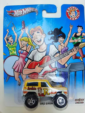 Hot Wheels Archie Comics 'Ord Brun' Monster Truck - New in Card