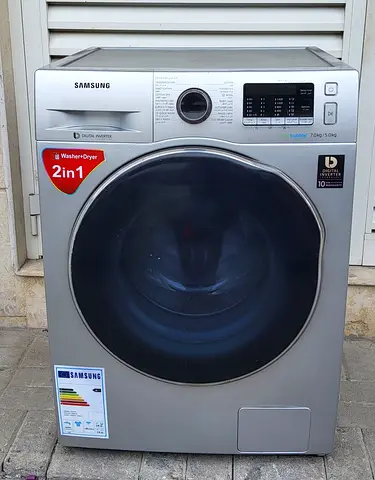 Samsung 7kg washer + 5kg dryer 2 in 1 machine with perfect working condition