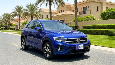 AED 1,019/month | 0 Downpayment | Free 3 Months Warranty | 30 Day Return | VOLKSWAGEN T ROC 2023