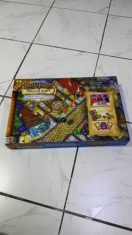 Harry Potter Diagon Alley Board Game 2001 Original Mattel Edition
