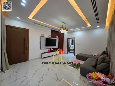 Fully equipped with electricity, A/C, and furniture | Own a luxury 4-bedroom villa in Al Helio, Ajman | Freehold ownership for all nationalities | Exc