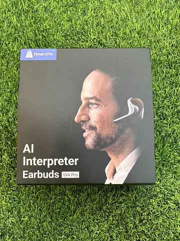 Timekettle W4 Pro Al Translator Headphones, Bidirectional Simultaneous Translation, Translation Devi