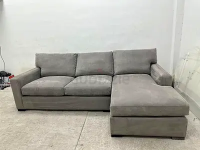 Perfect condition crate&barrel lshape sofa