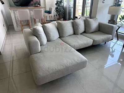 West Elm Newport feather 🪶 filled L Shape Sofa