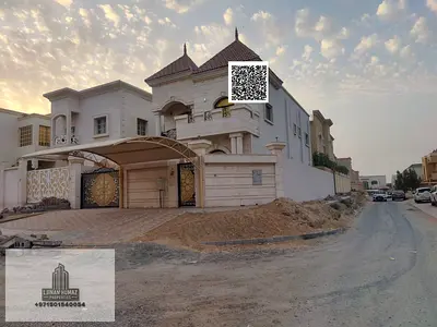 للبيع فيلا بعجمان المويهات  شامل كهرباء وماي وتكيف 5 غرف ماستر مجلس وصالة وغرفة خدامة تمليك حر لجميع الجنسيات وأمكانية التمويل البنكي
