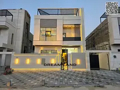 Modern two-story villa with a rooftop and private pool, negotiable price, including registration and