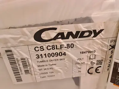 Dryer machine candy 8kg