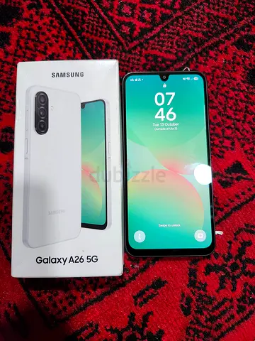 Samsung Galaxy A26 5G - Black Good Condition, With Box