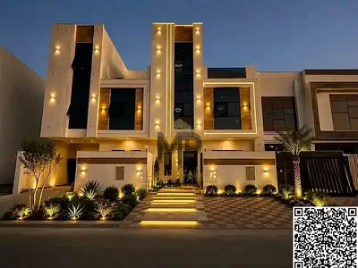 Luxury Townhouse for Sale in Ajman – Al Helio 2 | 5 Bedrooms + Majlis + Living Room + Roof Terrace