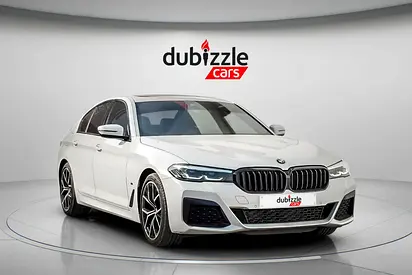 AED 2279/month | 2023 BMW 5-Series 520i | GCC Specs | Ref#535884