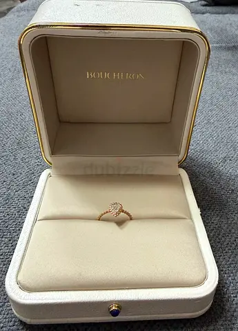 BOUCHERON SERPENT BOHEME 18K ROSE GOLD DIAMOND RING