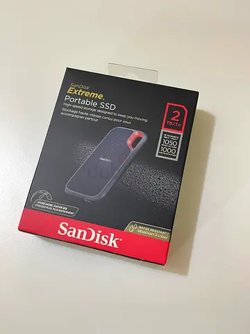 SanDisk Extreme Portable SSD 2TB (Sealed Box)