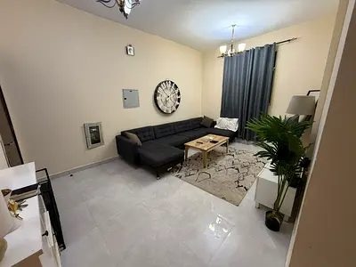 1-Bedroom Apartment for Monthly Rent – Ajman Corniche, Al Massa Building Sea View | Fully Equipped with Electrical Appliances | Central A/C