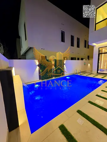 Luxury Villa for Rent in Al Helio, Ajman | G+1+Rooftop | Private Swimming Pool | Opposite the Mosque