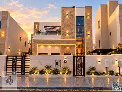 Villa for sale, including registration, electricity, and water fees.