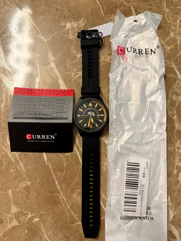 Watch men’s quartz sports curren