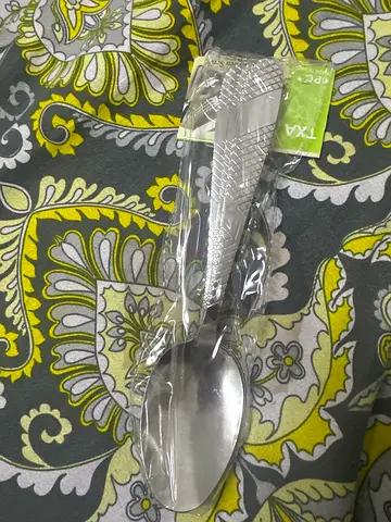 Stainless steel serving spoon - new in packaging 6 pcs