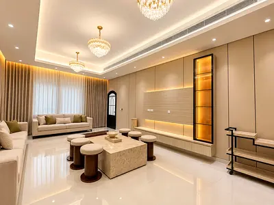 Amazing luxury spacious 6 bedrooms villa with 8 bath all are master bedrooms rent 250k