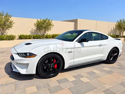 2022 Ford Mustang GT V8 | One Lady Owner | Low KM | Luxury Red Leather | Good Condition