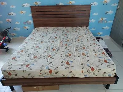 Bed with matress