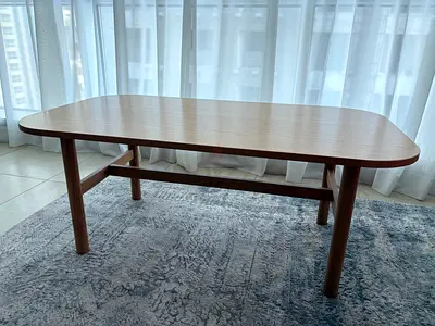 Solid Wood Low Coffee Table