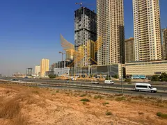 The first piece on Mohammed bin Zayed Road at the entrance of Al-Humidiyah