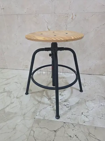 IKEA KULLABERG Stool (with Height Support) (Like new)