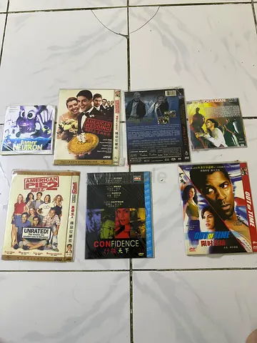 Collection of 7 Mixed DVDs — Action, Comedy, Drama