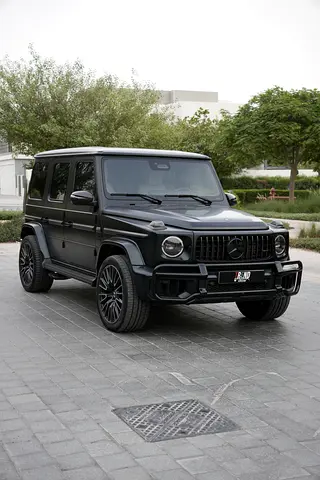 2025 Mercedes-Benz G 63 AMG | GCC Gargash Warranty & Service | Green with Satin Wrap | First owner