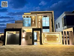 Luxury villa for sale in Al Yasmin – Ajman | Practical design | Spacious areas | Privacy and comfo